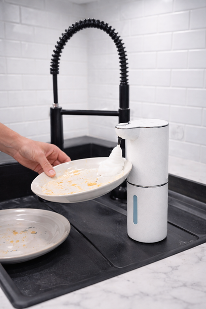 Distributeur de savon automatique sans contact.